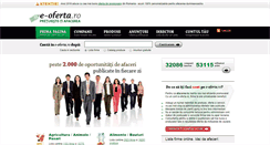 Desktop Screenshot of e-oferta.ro